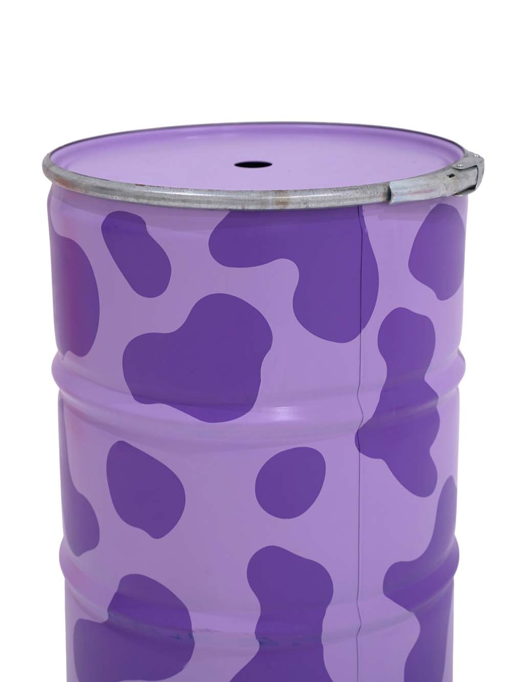SN16269 _Steel Oil Drum - Cow Print - Purple_event_prop_hire_EPH_Creative_057 copy _optimised
