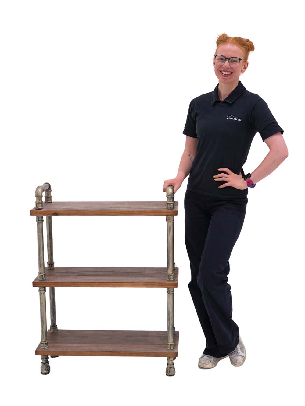 SN16282 _Industrial Pipe Shelves - Medium - Gold_event_prop_hire_EPH_Creative_254 copy _optimised