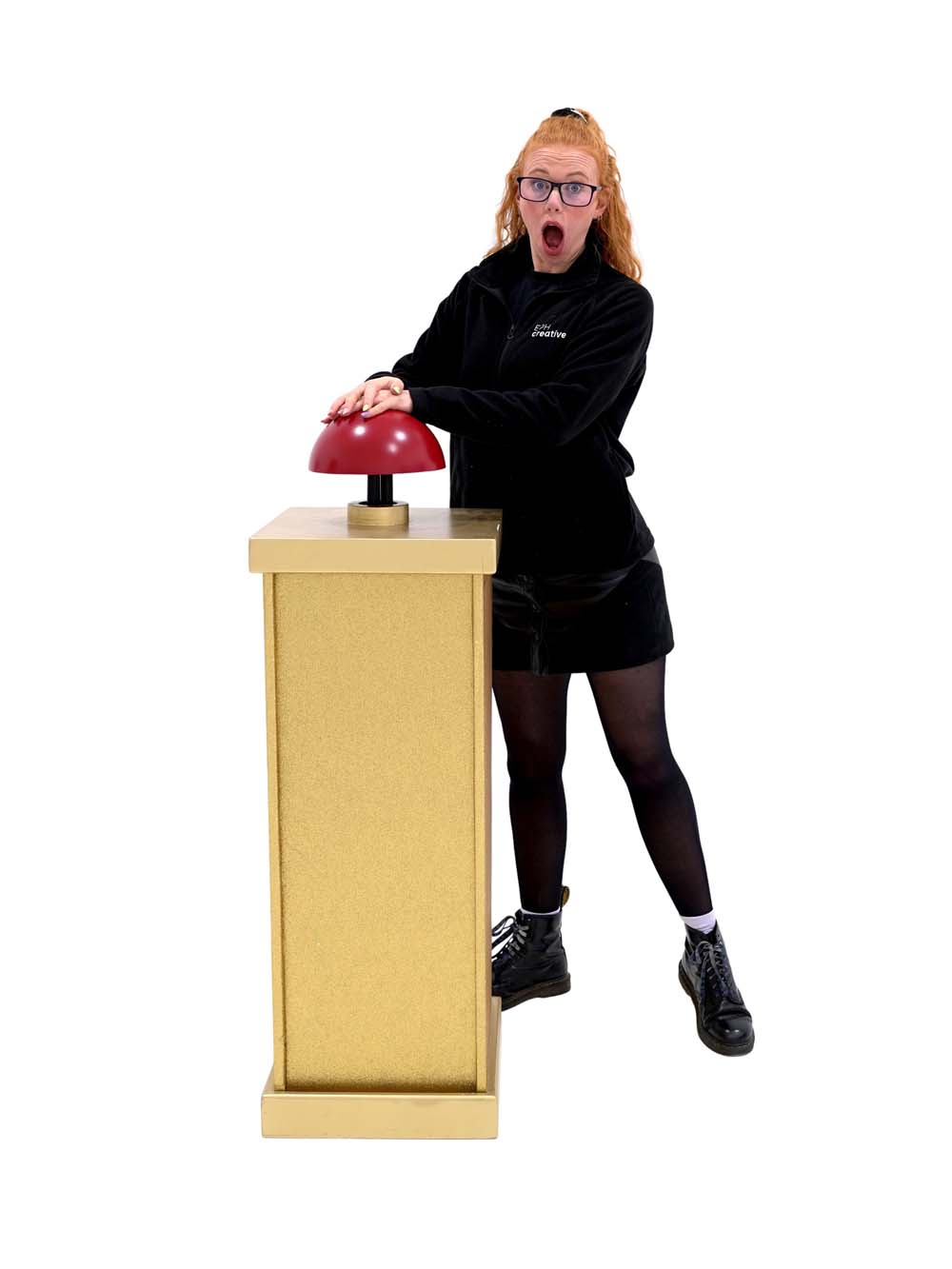 SN16319 _Big Red Button Gold Glitter Plinth_event_prop_hire_EPH_Creative_336 copy _optimised