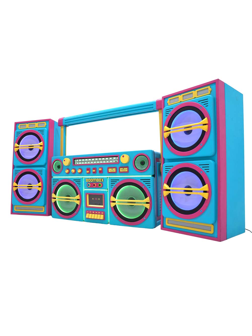 SN16420 _Giant Boombox & Speakers (With Lights) - Neon_event_prop_hire_EPH_Creative_148 copy _optimised