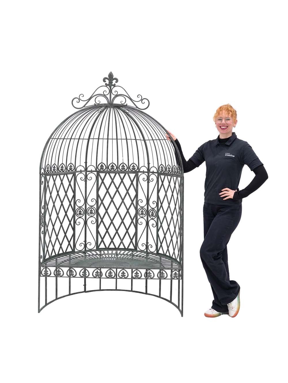 SN16584 _Metal Ornate Arch Bench_event_prop_hire_EPH_Creative_257 copy