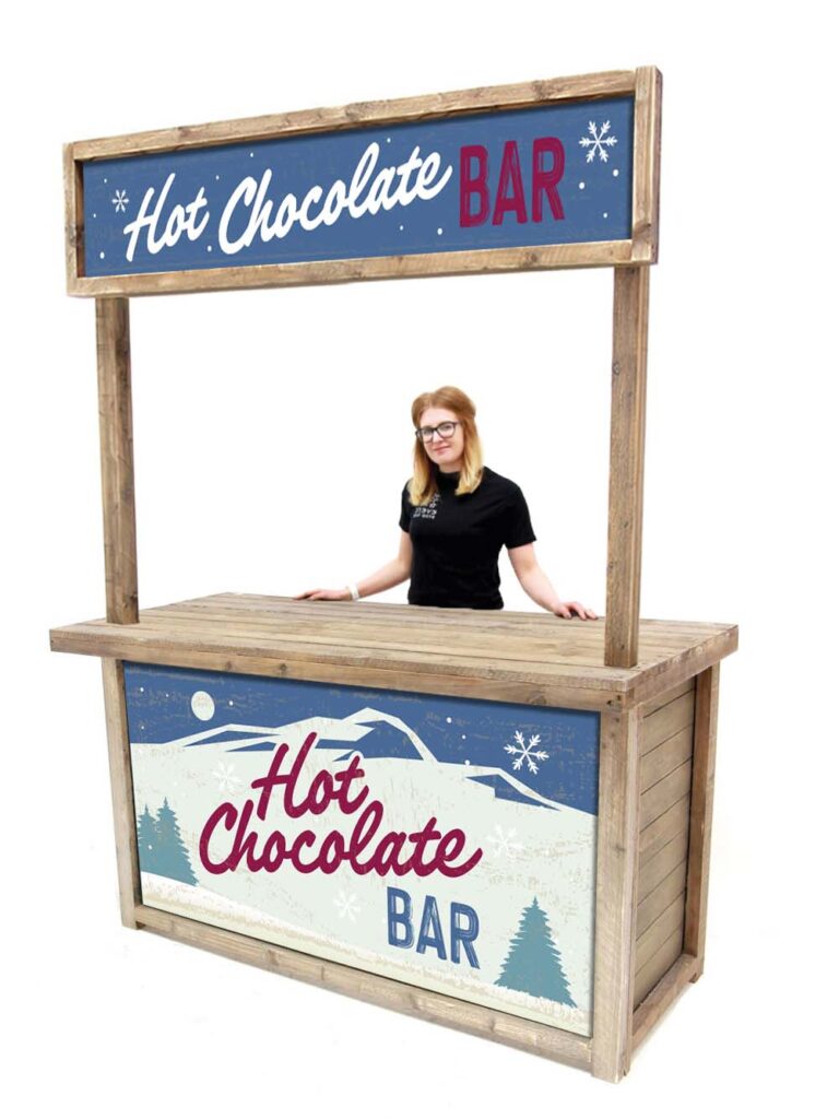 Après Ski Food Stall – Hot Chocolate