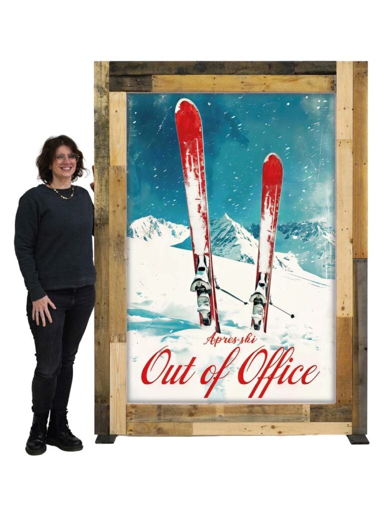 Après Ski #3 – Giant Palletwood Frame