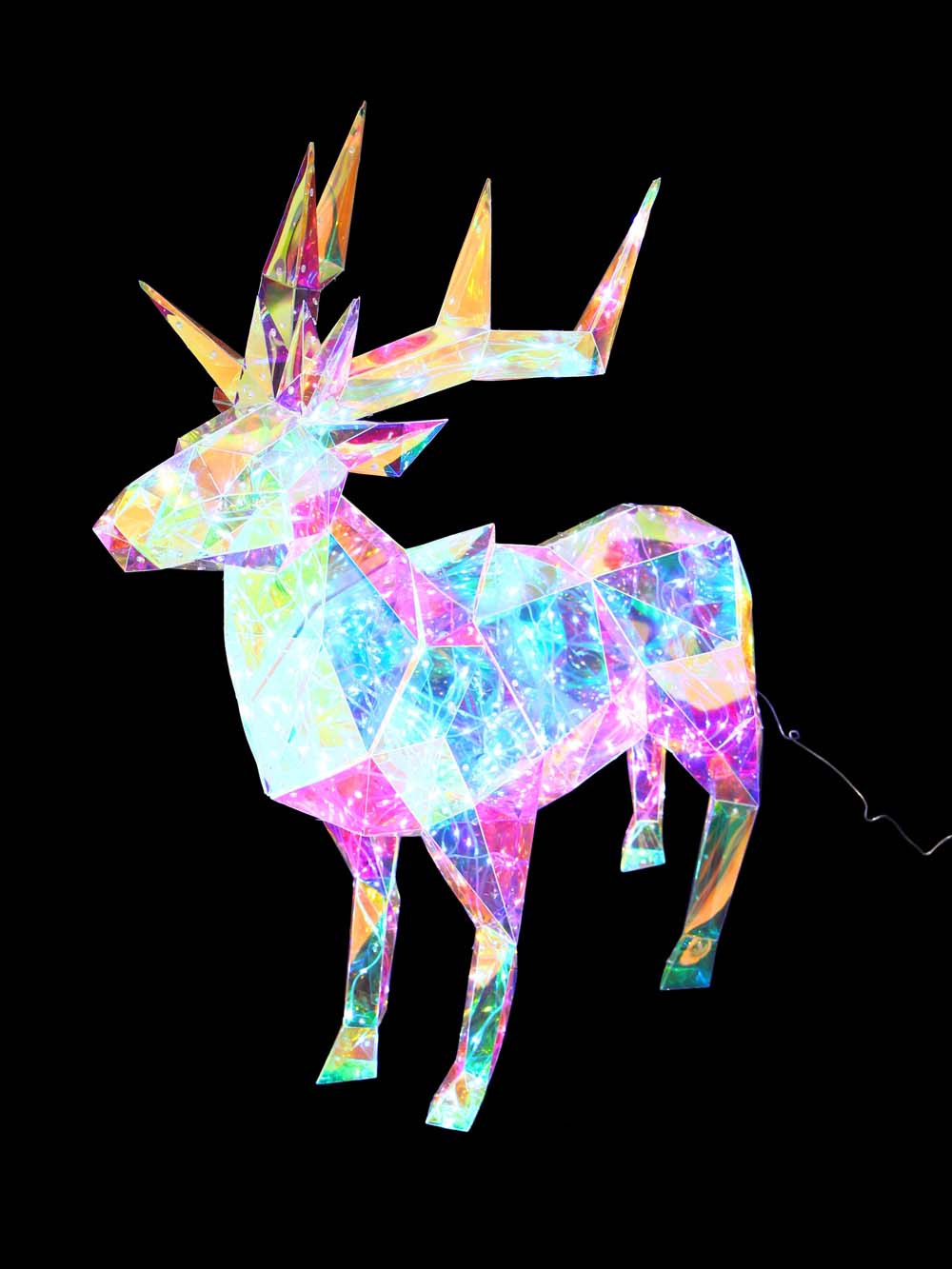 SN14007 _Iridescent Micro LED Reindeer - Cool White - (Mains Operated)_event_prop_hire_EPH_Creative_035 copy _optimised