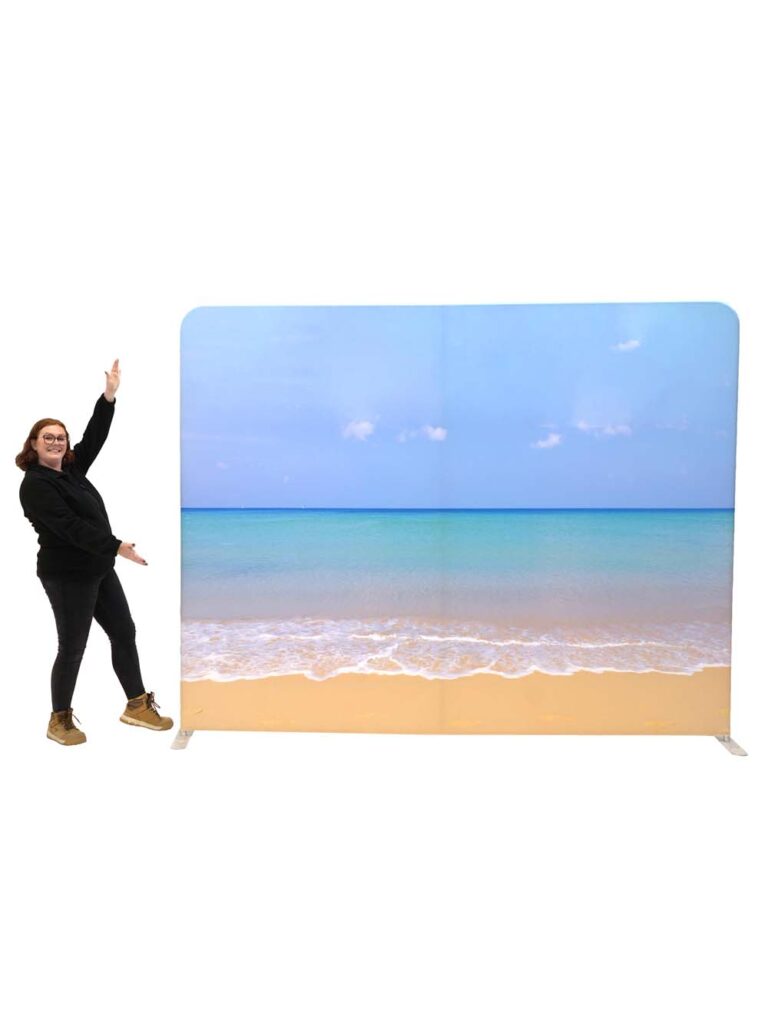 Double Sided Backdrop – Beach – 2.3m x 3m