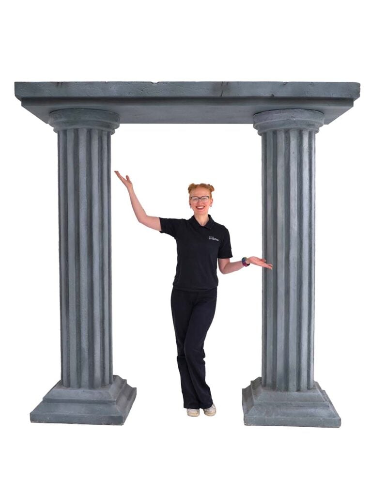 Classical Columns with Topper