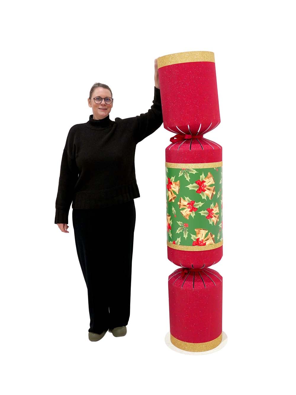 SN16977_Christmas Cracker Prop - large - Red_event_prop_hire_EPH_Creative (9) _optimised