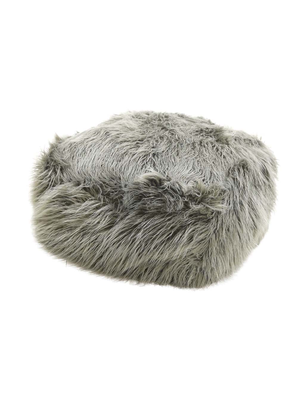 SN17028_Square Faux Fur Pouffe Grey_event_prop_hire_EPH_Creative (5) _optimised