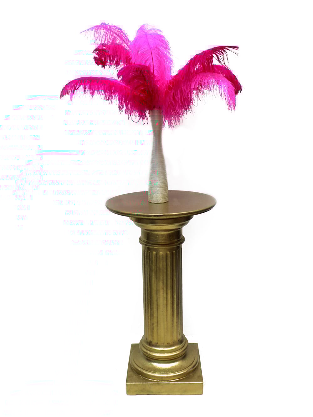 SN2957_Hot Pink & Fuchsia Feather Display in Gold Vase_event prop hire_0005_Hot Pink & Fuchsia_event prop hire_0287IMG_5474 copy_optimised