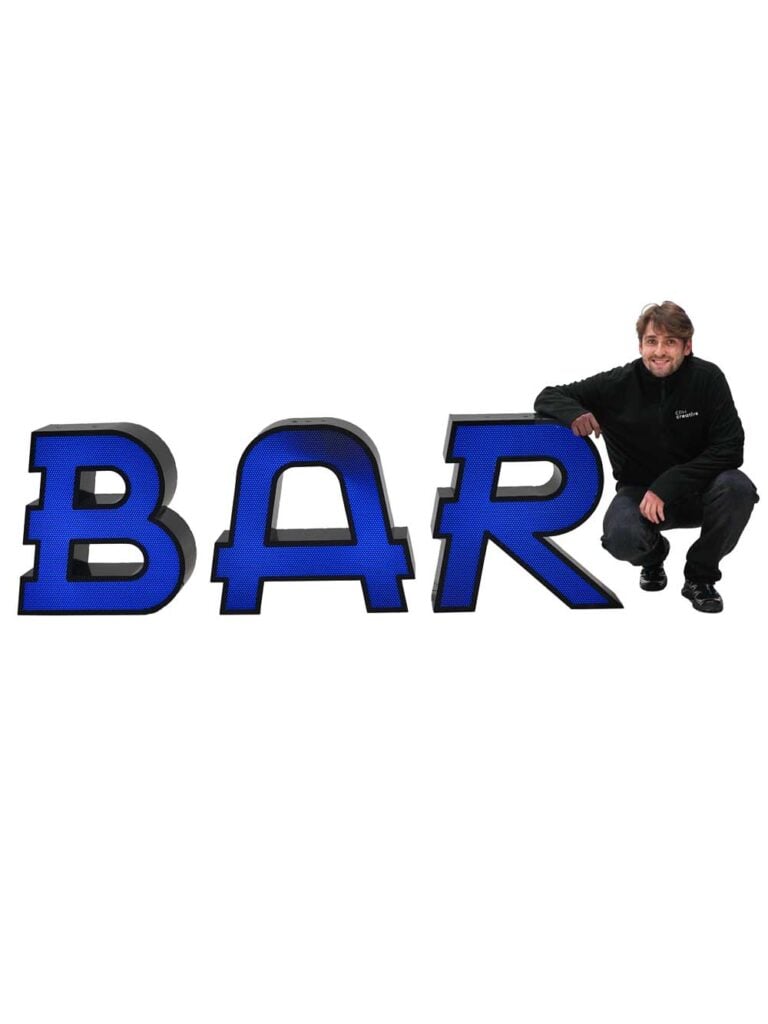 LED Bar Sign – Freestanding