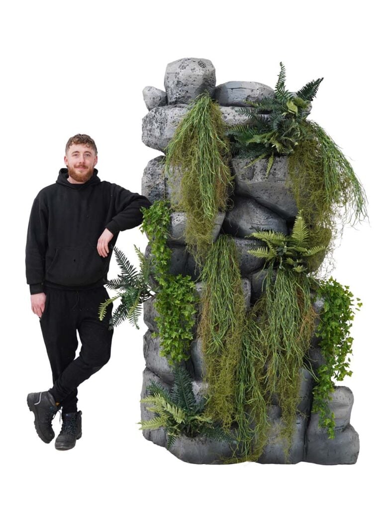 Dressed – Jungle Rock Wall