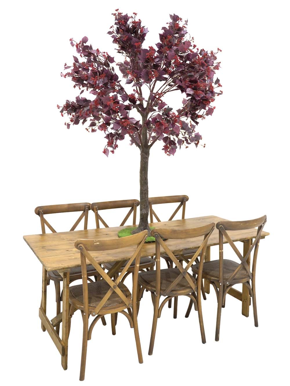 SN17452_Table Top Tree (1.8m) - Burgundy Foliage_Berry_event_prop_hire_EPH_Creative (13) copy _optimised