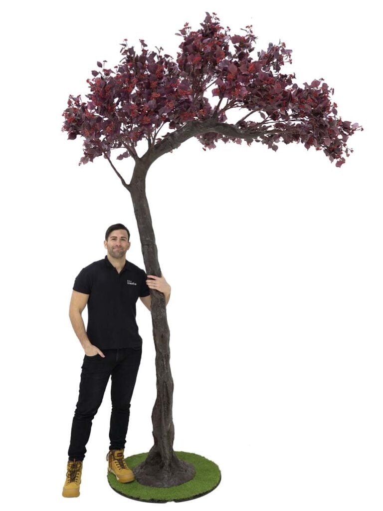 Half Arch Tree (3.5m) – Burgundy Foliage/Berry