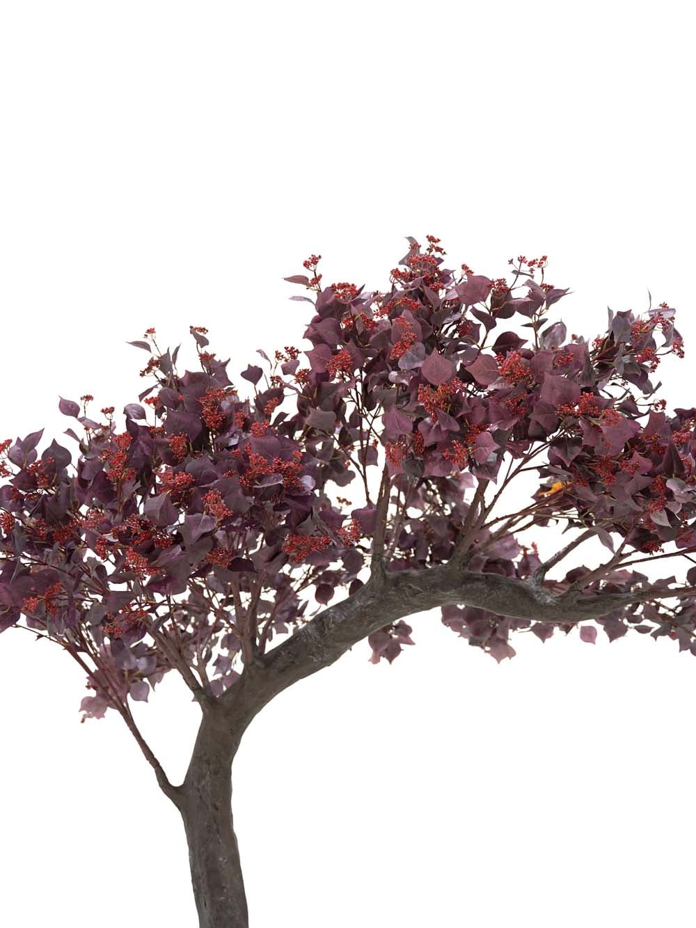 SN17453_Half Arch Tree (3.5m) - Burgundy Foliage_Berry_event_prop_hire_EPH_Creative (9) copy _optimised _optimised