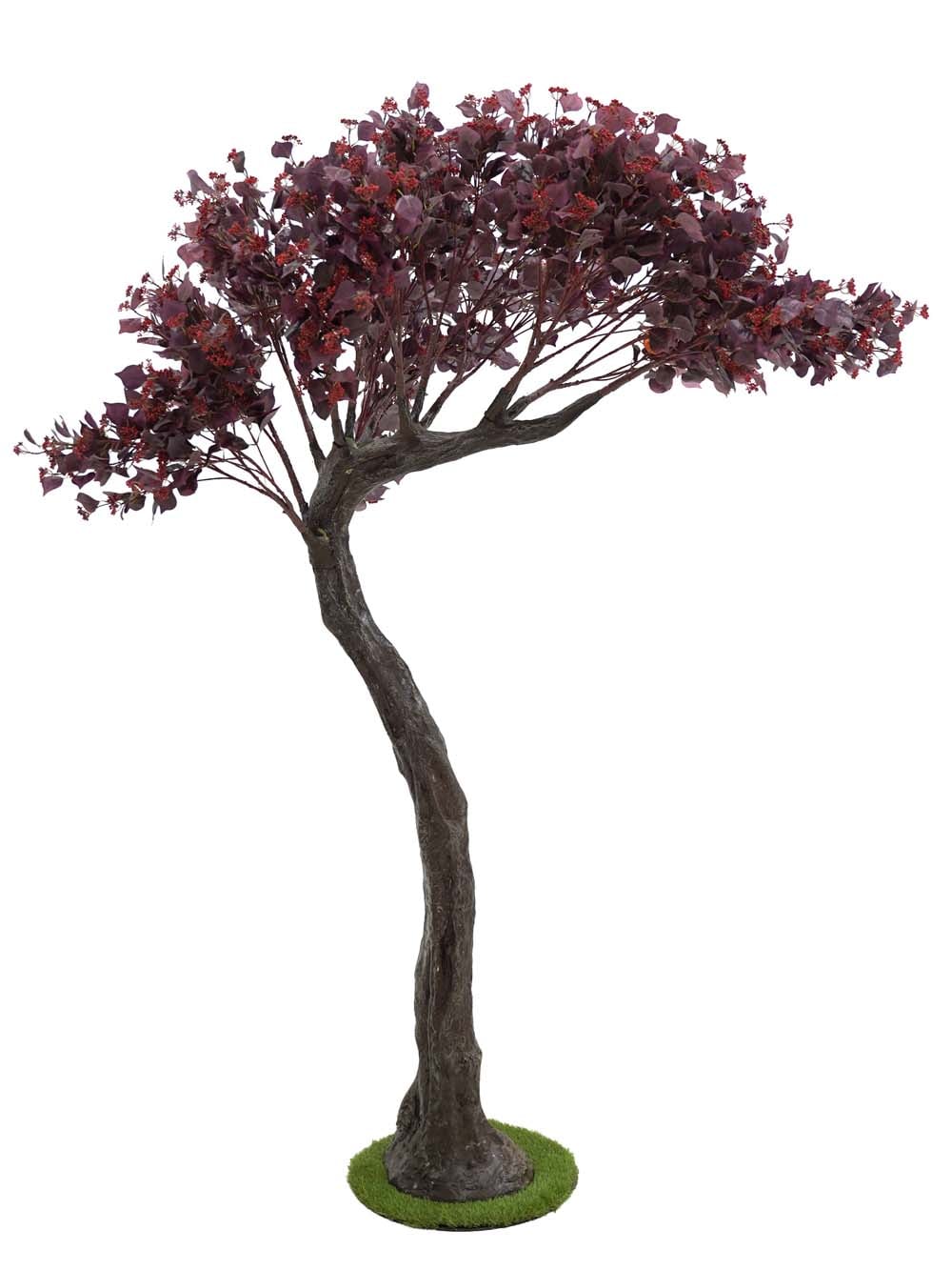 SN17457_Short Canopy Tree (2.5m) - Burgundy Foliage_Berry_event_prop_hire_EPH_Creative (8) copy _optimised