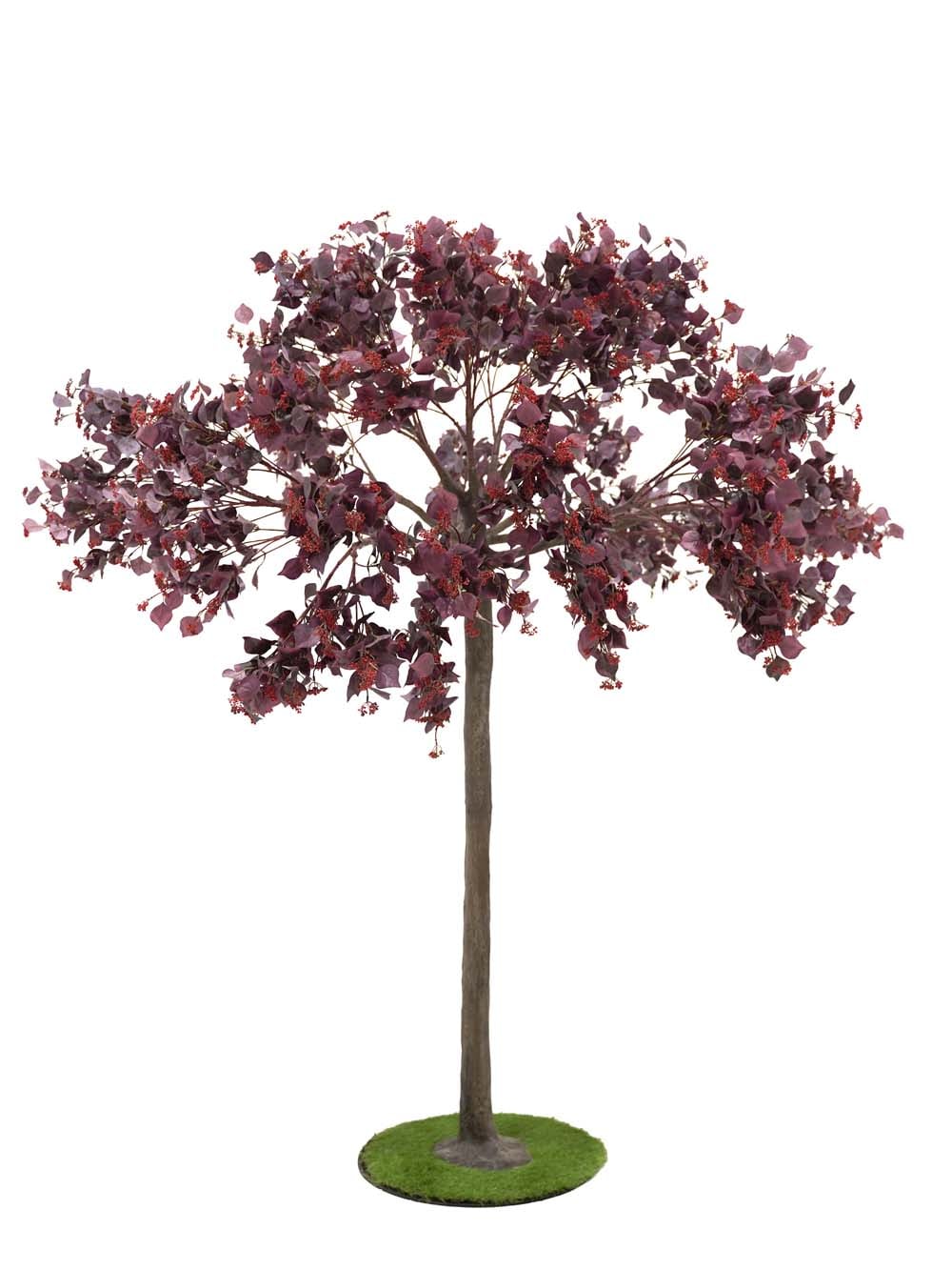SN17460_Umbrella Table Top Tree - Burgundy Foliage_Berry_event_prop_hire_EPH_Creative (13) copy _optimised