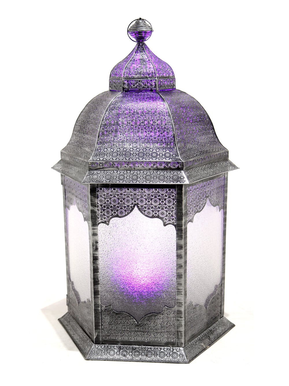 SN5353 Wireless Lit Giant Lantern - Antique Silver _event_prop_hire_004