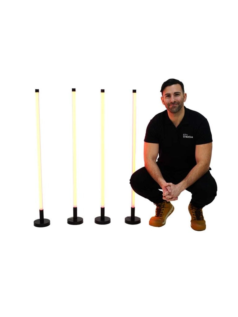 Neon Tube Light – 0.5m (RGB) – Set of 4