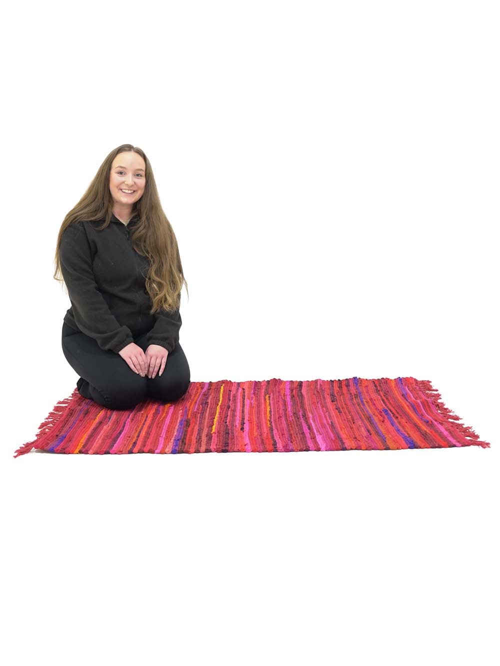 FUR354_Boho Rag Rug 90x150cm - Pink_event_prop_hire_EPH_Creative (2) copy _Optimised