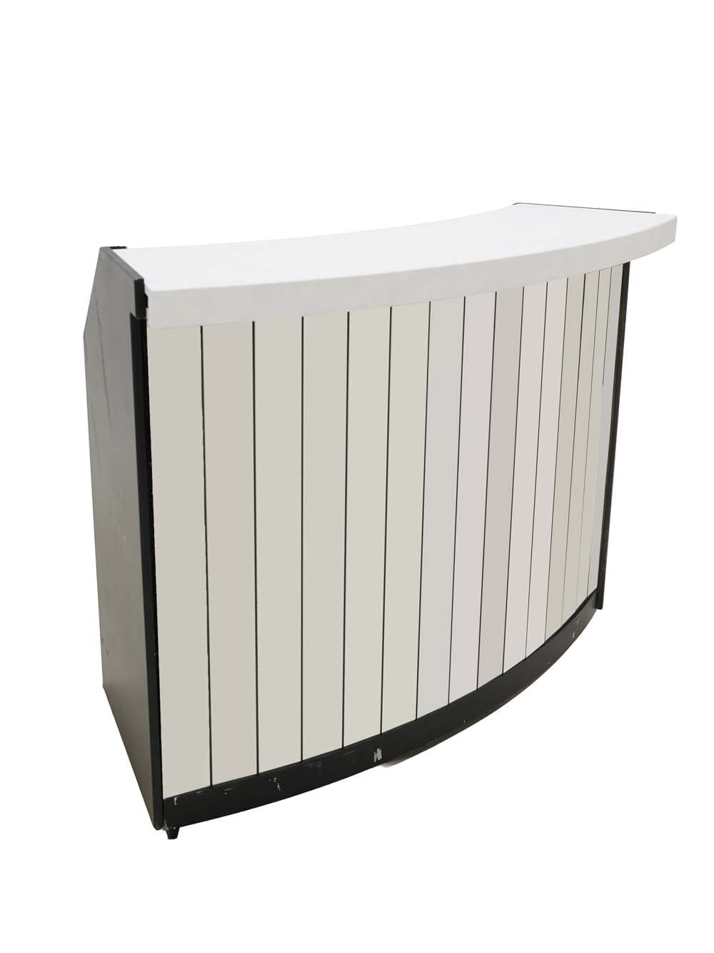 SN17570_Silver Mirrored Circular Bar - Single Section (WHITE TOP)_event_prop_hire_EPH_Creative (2) copy _optimised
