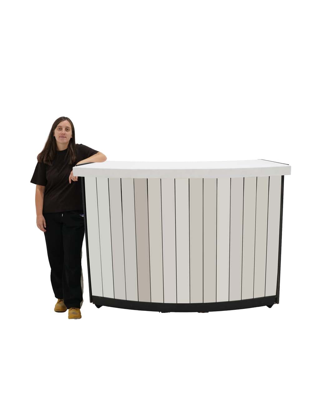 SN17570_Silver Mirrored Circular Bar - Single Section (WHITE TOP)_event_prop_hire_EPH_Creative (6) copy _optimised