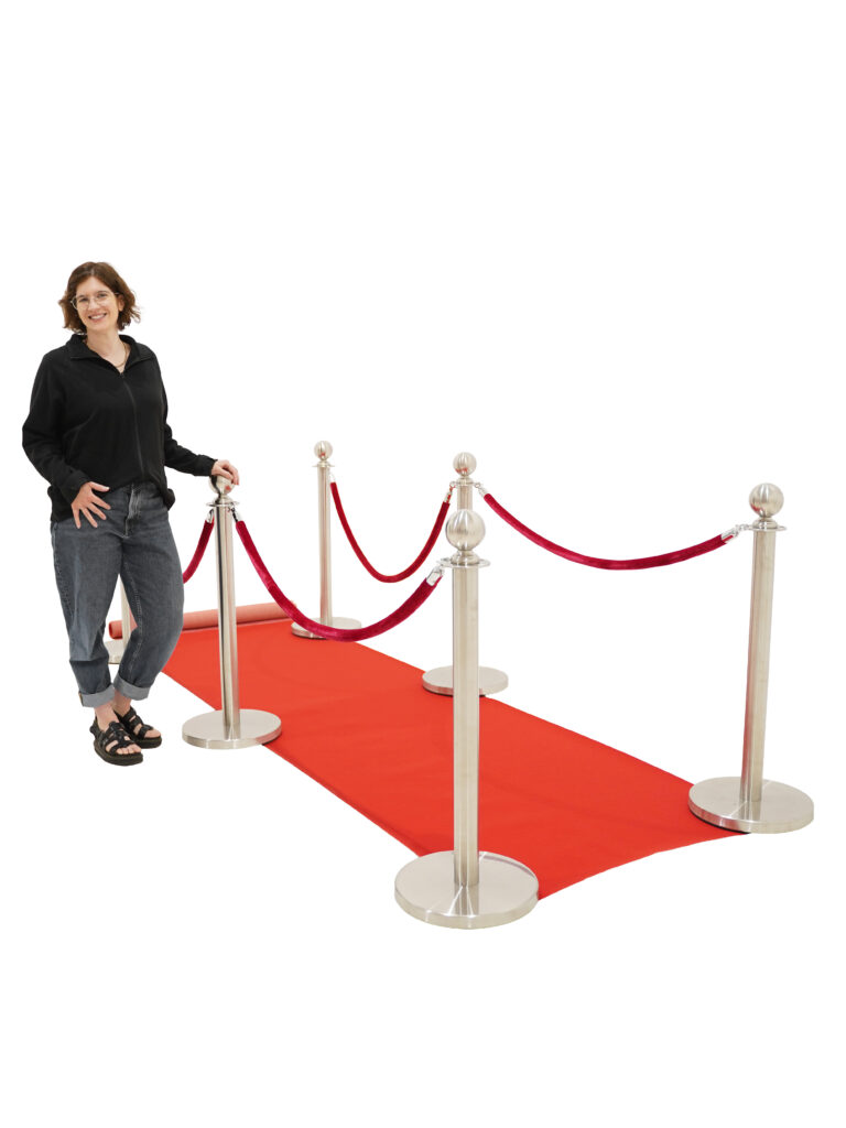 VIP Red Rope Walkway
