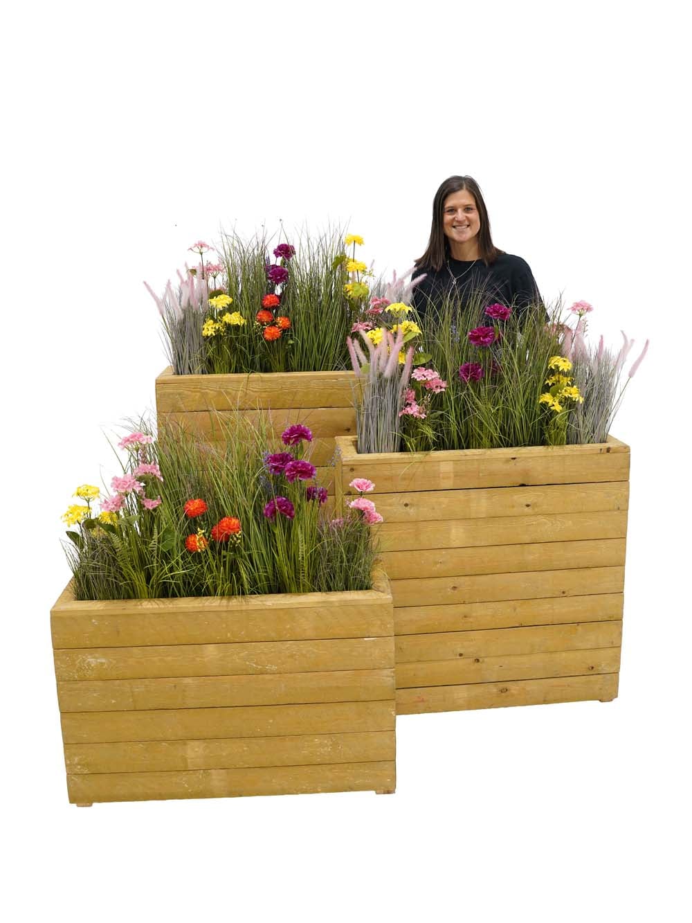 SN17937_Wildflowers in Tall Wooden Planters - 3 set - Warm_event_prop_hire_EPH_Creative (8) copy _optimised