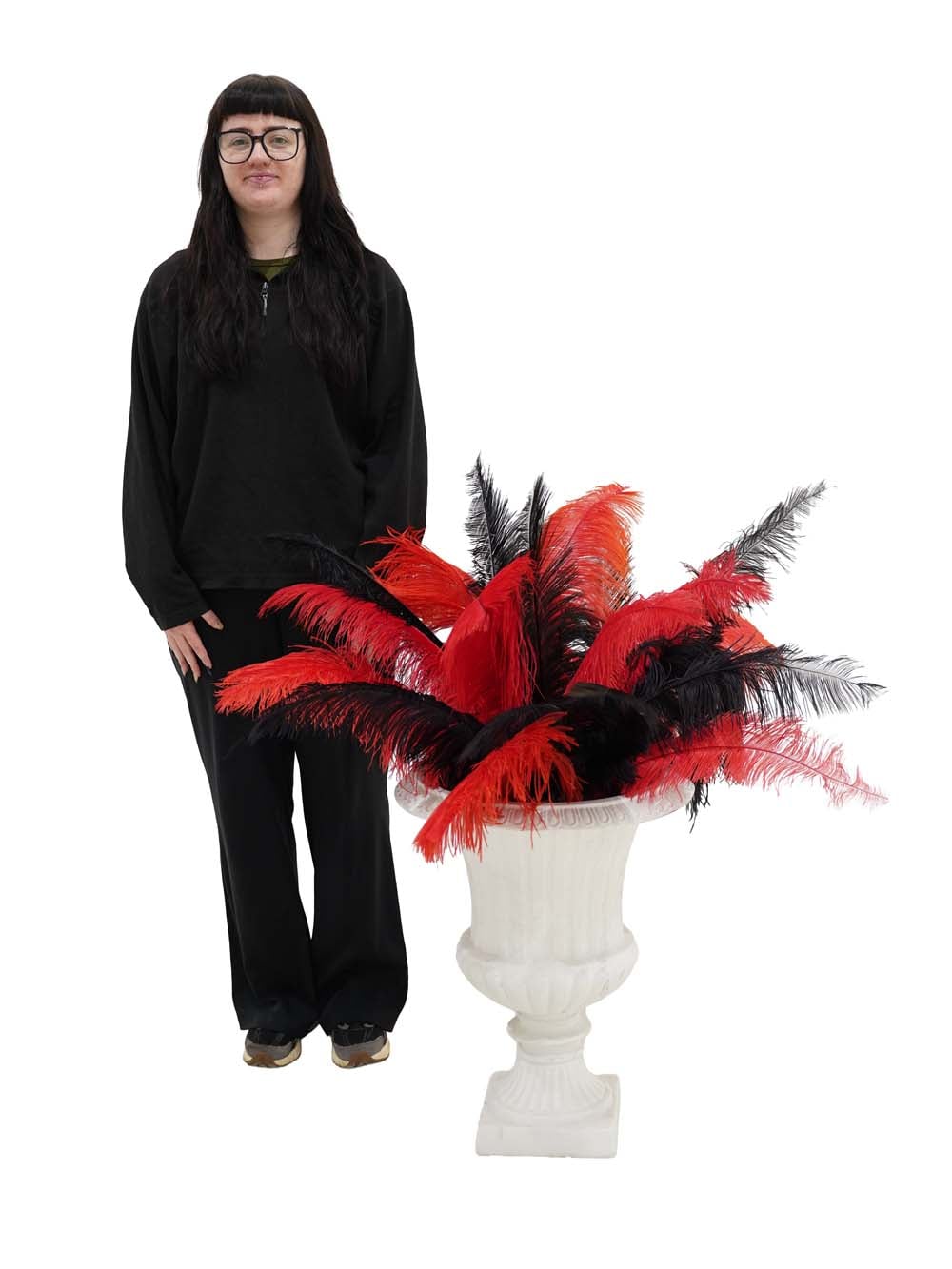 SN14552_Urn with Black & Red Feather Display_event_prop_hire_EPH_Creative (8) copy _optimised