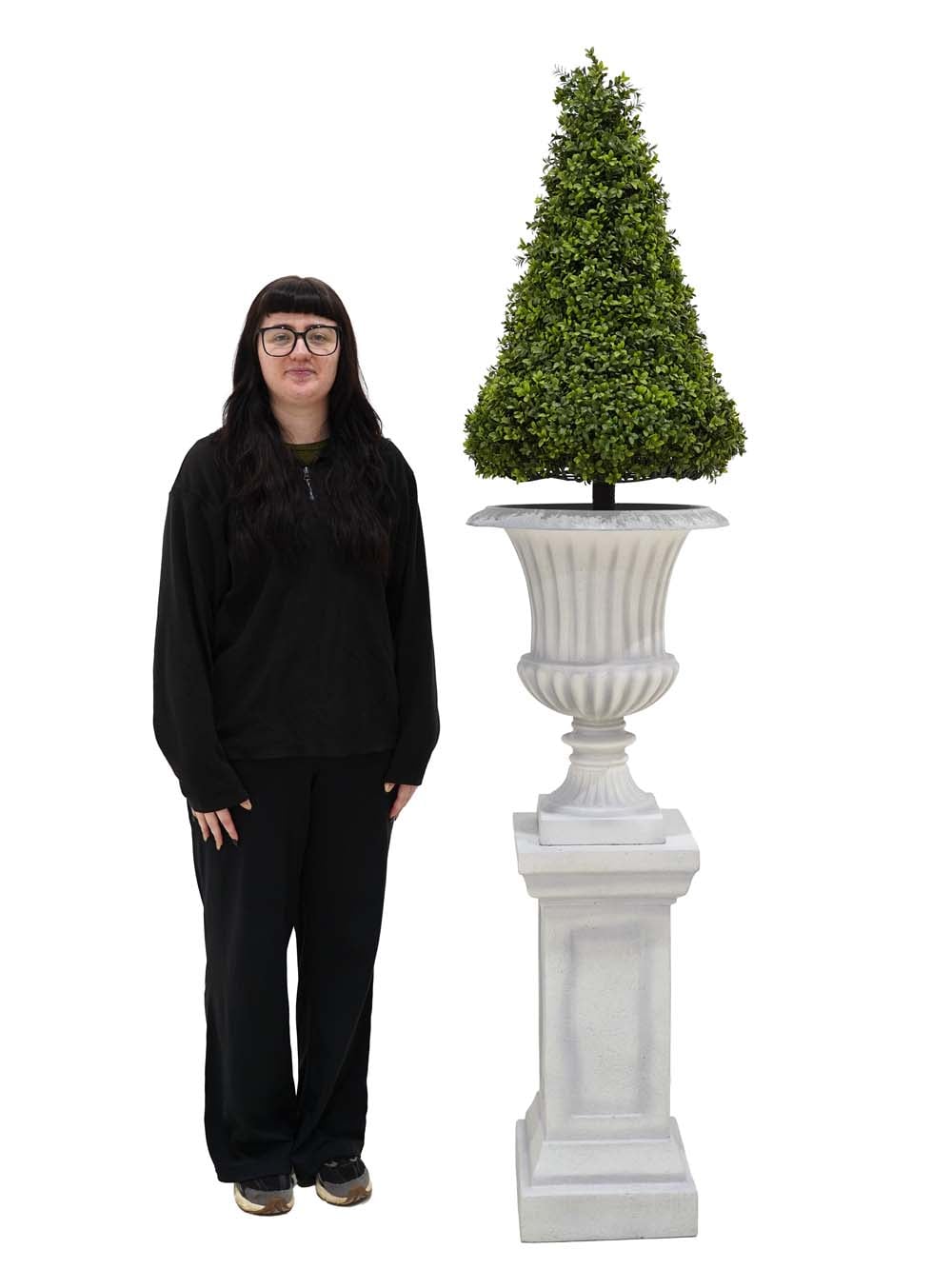 SN17922_Small Topiary Boxwood Tower in Urn (CHOOSE URN - With Gravel)_event_prop_hire_EPH_Creative (14) copy _optimised